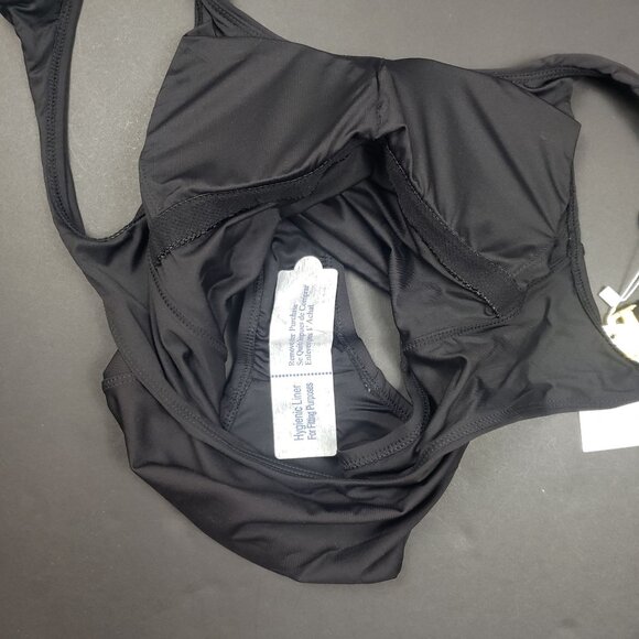 Andie Swim The Catalina One-Piece Tankini Women's XS Black Racerback Open Back - Picture 14 of 16